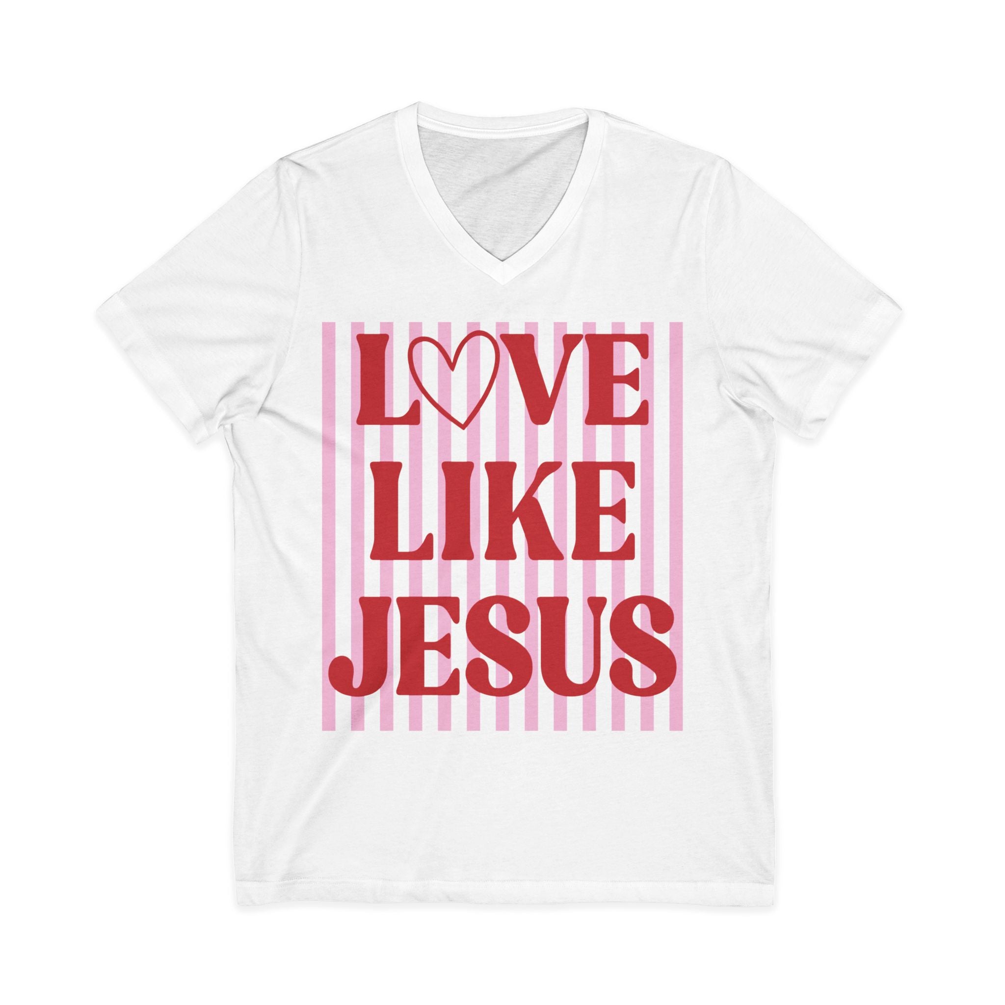 Love Like Jesus V-Neck Tee
