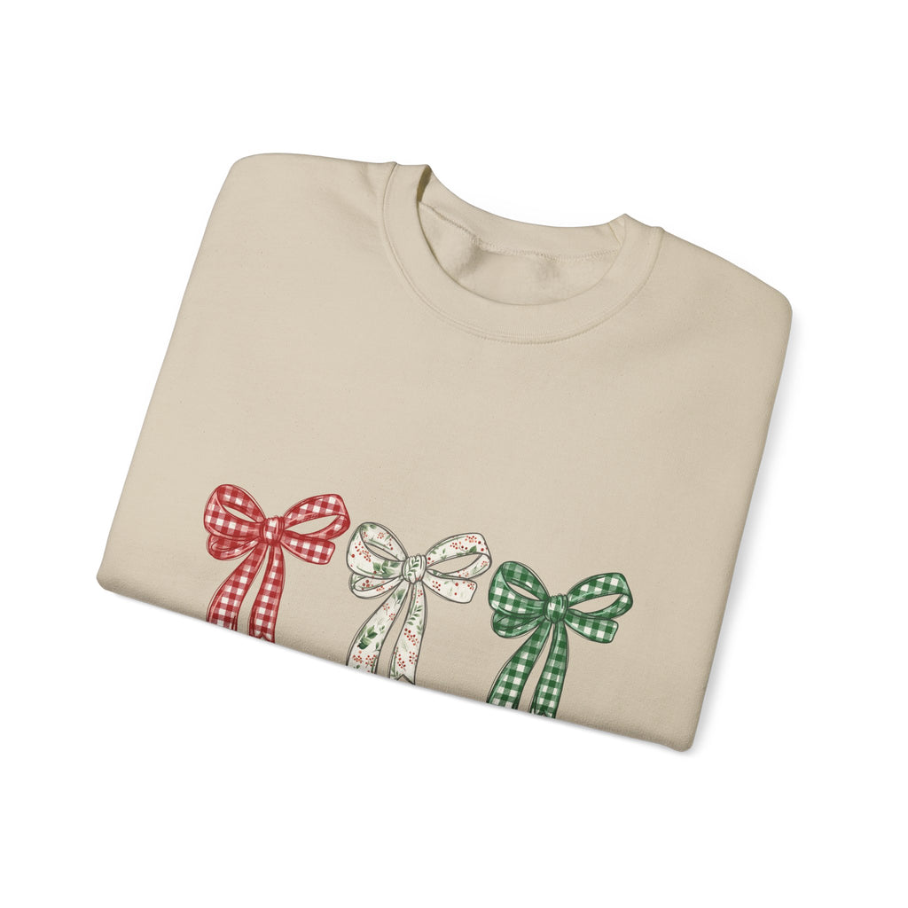 “I Will Praise Him in Every Season” Bow Sweatshirt