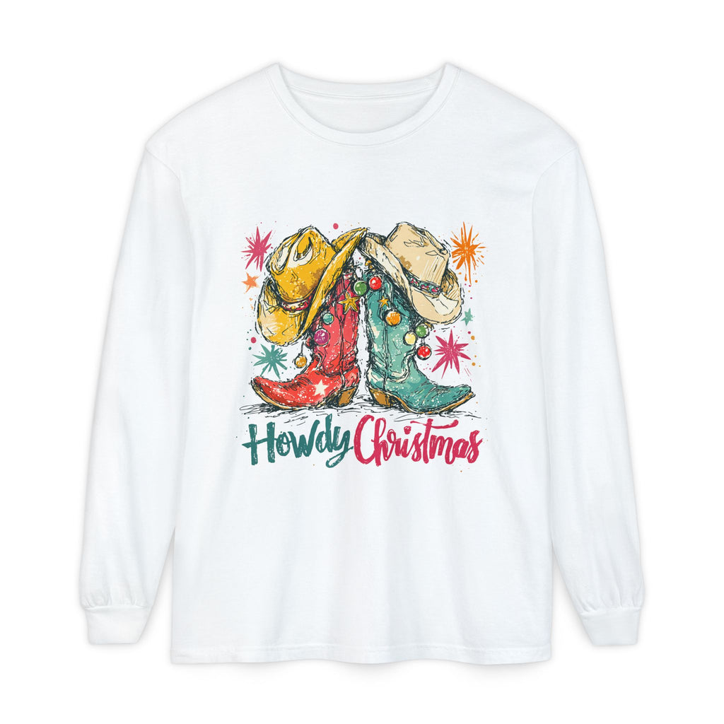 Howdy Christmas Long Sleeve Tee