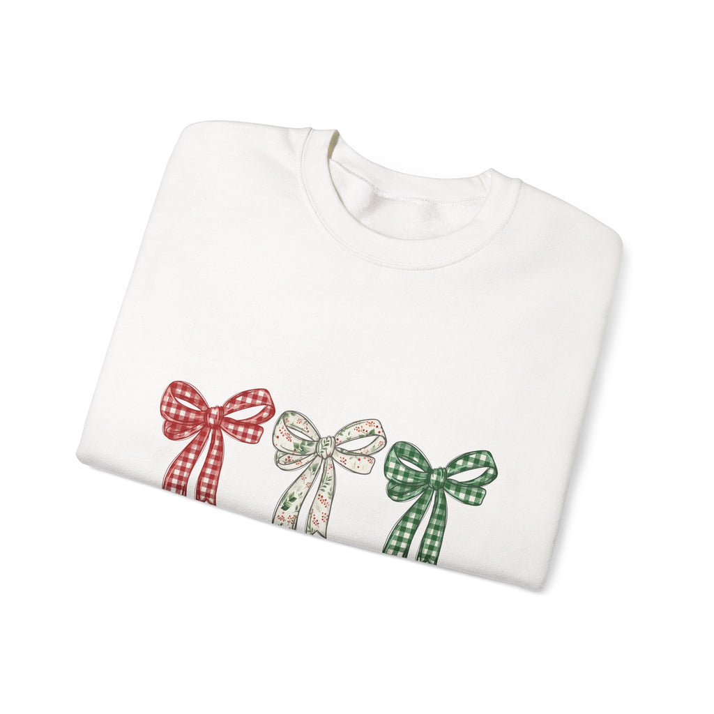 “I Will Praise Him in Every Season” Bow Sweatshirt